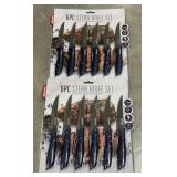 (ZZ) Art Cook 6pc Knife Sets Bidding 2x The Money