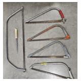 (CH) Lot of Limb Saws 39" to 19"