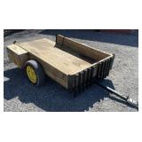 (AC) HomeMade Fishing Trailer, 1-7/8in Ball, 56in