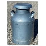 () Metal Painted Milk Can 21"