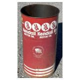 (AC) Kendall Motor Oil Metal Can 27"