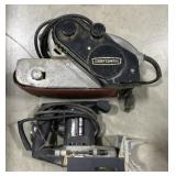 (AC) Lot Of 2 Power ToolsCraftsman belt sander