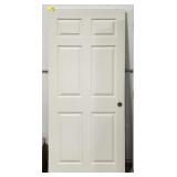 (WE) 6-Panel RH Prehung Exterior Door
