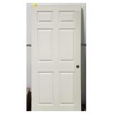 (WE) 6-Panel RH Prehung Exterior Door
