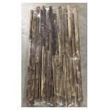 (ZZ)   23 3/4"W X 11 7/8"H × 3/1 STACKED BOAT