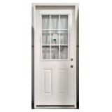 (WE) 32" 9-Light LH Prehung Exterior Door