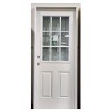 (WE) 32" 9-Light RH Prehung Exterior Door