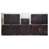 (WE) Expresso Kitchen Set Solid Wood Premium