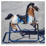 (AI) Vtg Wonder Horse Clip Clop Rocking