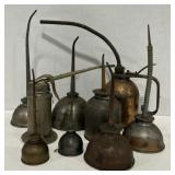 (AC) 9 Vtg. Oiler CansIncludes Eagle And