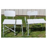 (V) 2 Carex Shower/Bath Medical Transfer