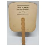 Early John Deere Advertising Fan 2 Digit Phone #