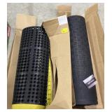 (ZZ)   Rubber Soil Guard MatsApprox 6x4ft
