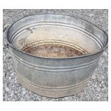(AC) Galvanized Wash Tub 11"x20"
