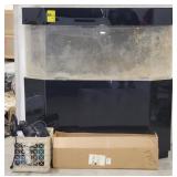 (BQ) Clarity Plus Acrylic Aquarium with supplies,