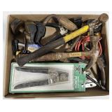 (R) Lot of Assorted Tools Including Hammers, Hand