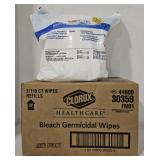 (ZZ) Clorox Bleach Germicidal Wipes  (bidding 2