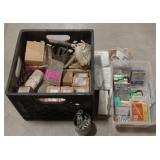 (BX) Mixed Hardware Screws Nuts Washers Outlets +