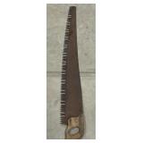 (S) Antique Saw with Wooden HandleApprox. (53