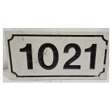 (R) Concrete Adress Marker 8"x16"x4"