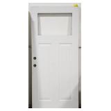 (WE) Partial Window LH Prehung Exterior Door