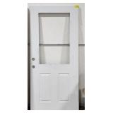 (WE) Partial Window LH Prehung Exterior Door