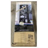 (X) Mainstays 5-Shelf Bookcase. Condition