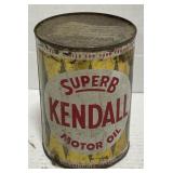 (AC) Kendall Superb Motor Oil Can.