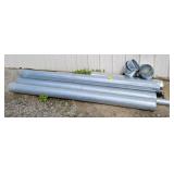 (AG) Lot Includes HVAC Materials: Four 10FT Long