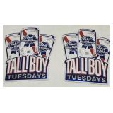 (QQ) PBR Tallboy Tuesdays Metal Sign, 17in x 13in
