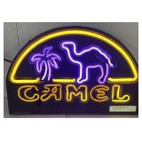 (QQ) Camel 2 Color Neon Sign, 17in x24in