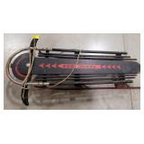 (AV) Machine Age Art Deco Skippy Sno - Plane Sled