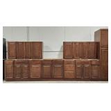 (WE) Charleston Traditional Cognac Kitchen Set