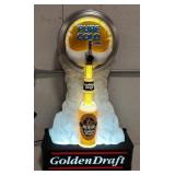 (QQ) Michelob Golden Draft Motion Display Sign,