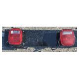 (FF) Volvo Tail Lights on Mounting Bracket, 33