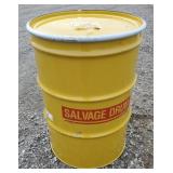 (ZZ) Salvage Drum: Steel, 85 gal, Bolt Ring, 18