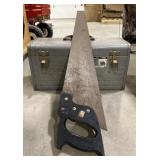 (AJ) Vtg. Craftsman Mechanics Tool Box And