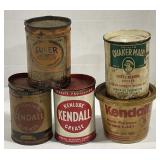 (AC) Kendall & Quaker Maid Grease.