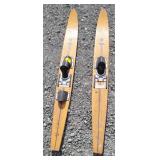 (AG) Pair Of Vintage Caprice Varsity Wooden Water