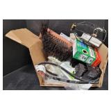 (ZZ) Mixed Lot Includes: Metal Bristle Broom