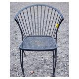 (AG) Metal Patio Chair 31H
