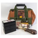 Muzzleloading Supplies w/ NRA Carrying Case.