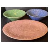 Bordallo Pinheiro Vine and Fern Woven Basket