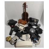 Lot of Cameras/Accessories, Telephone, Mini