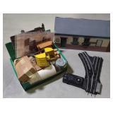 Lot w/ Lionel Train Track Connection, Wood