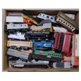 Lot of Trains Including Santa Fe, Illinois