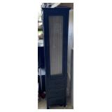 Decorative Wooden CD Cabinet Approx 12x14x60in