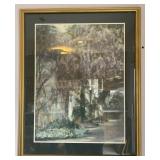 Framed Print WHYSTERIA PERGOLA by Piet Bekaert