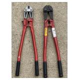 Pair of HK Porter D0090J Pipe CuttersApprox