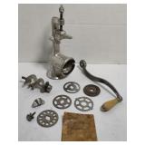 The Sargent Gem Steel Food Chopper (Disassembled)